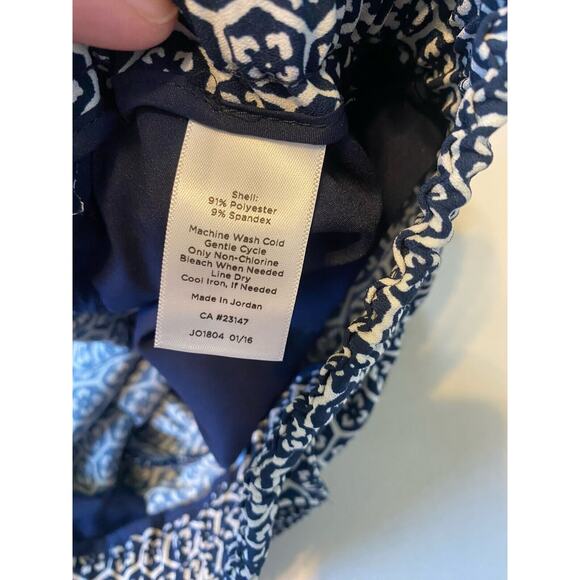 Talbots Pants Womens Size XL Indiglo Blue Honey Lightweight Dressy Summer Office - Picture 11 of 13